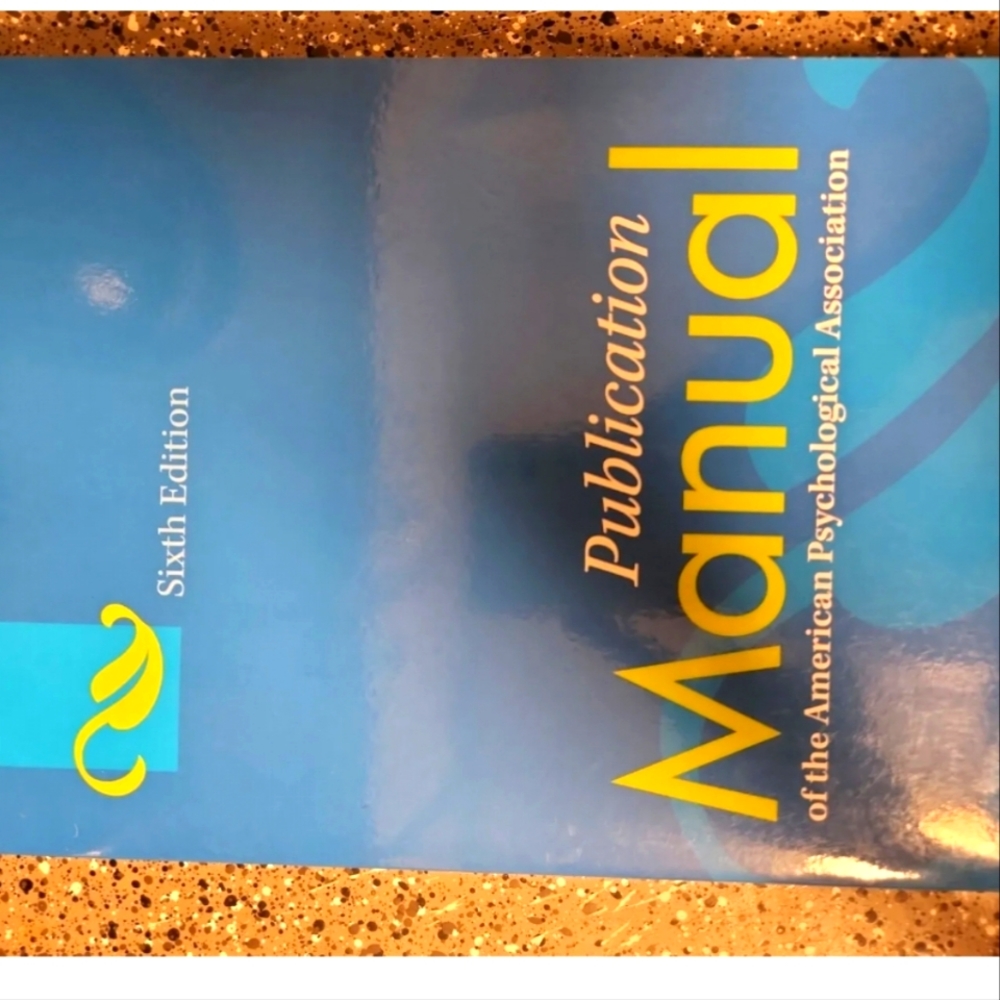 APA publication manual